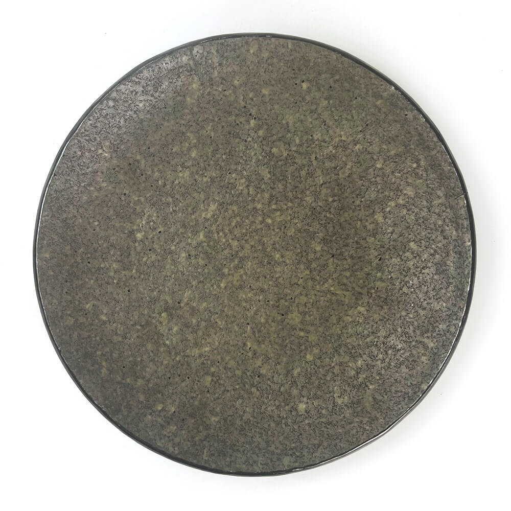 Tebineri Brown Plate (9.5"D) image 1
