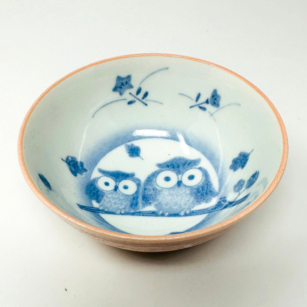Owl Pink Rice Bowl (4.5"D) image 5
