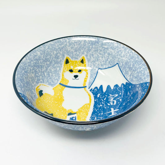 Ramen Bowl Shiba Fuji San (8"D) image 0