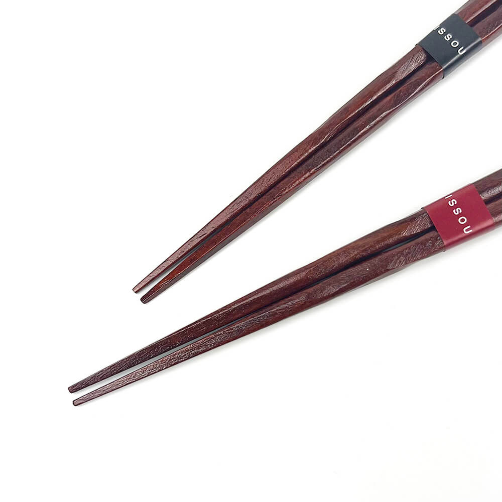 Wakasa-nuri Pair Chopsticks & Rests Set (9" and 8.25") image 3