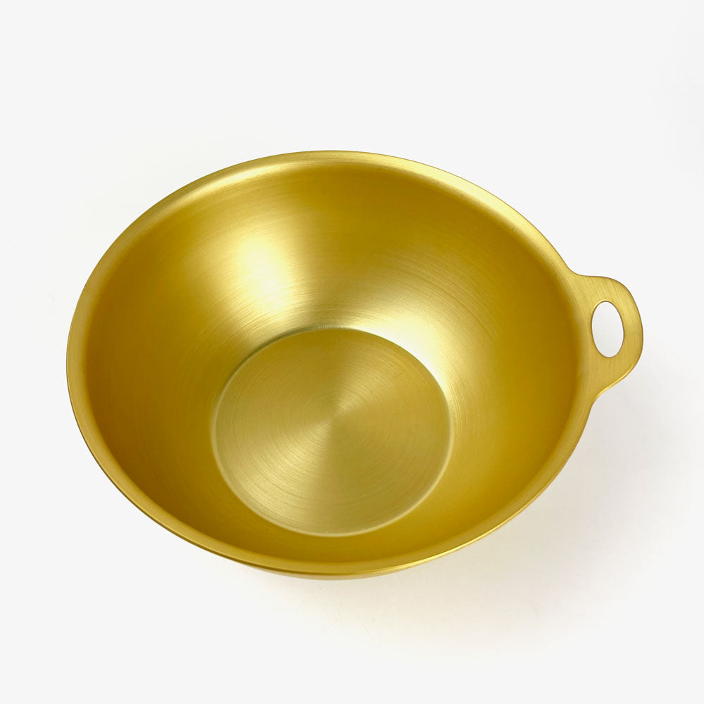 Aluminium Mixing Bowl Medium (7"D) image 0