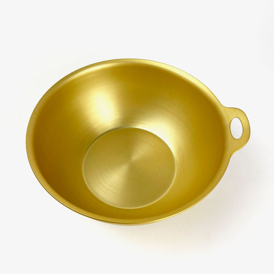 Aluminium Mixing Bowl Medium (7"D) image 0