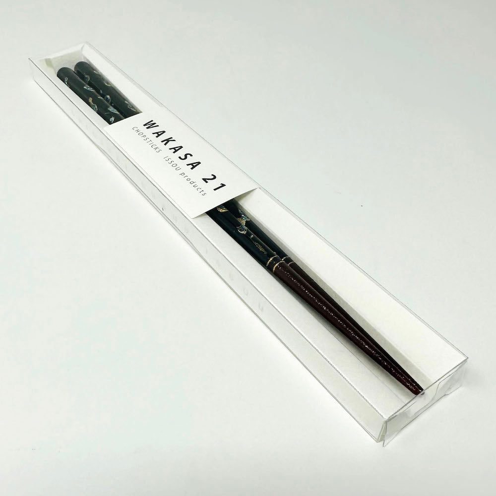 Wakasa-nuri Chopsticks Issou Seisan (9"L) image 1