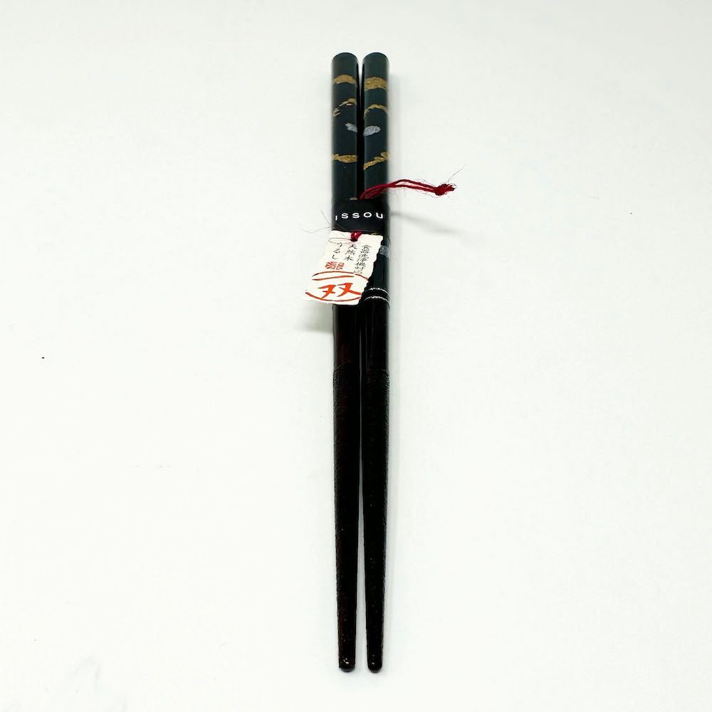 Wakasa-nuri Chopsticks Issou Enbu 炎舞(9"L) image 0