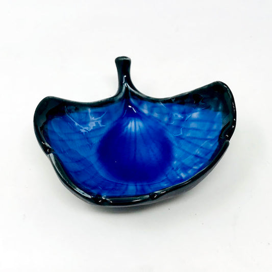 Small Dish- Icho Blue (3.5"D) image 1