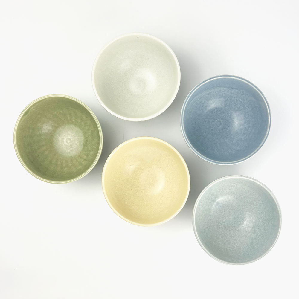 Rice Bowl Set of 5 Emboss Mat (4.5"D) image 3