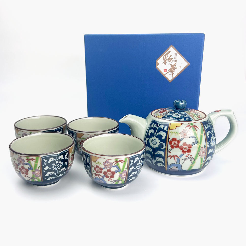 Arita Plum Blossom Tea Set 1:4 image 0