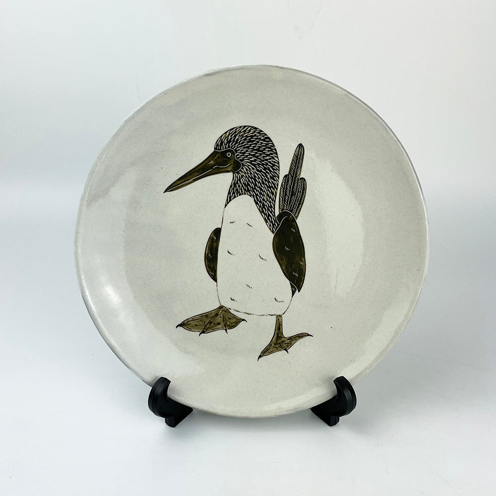Plate Footed Booby (9"D) by Takunobu Sawada image 2