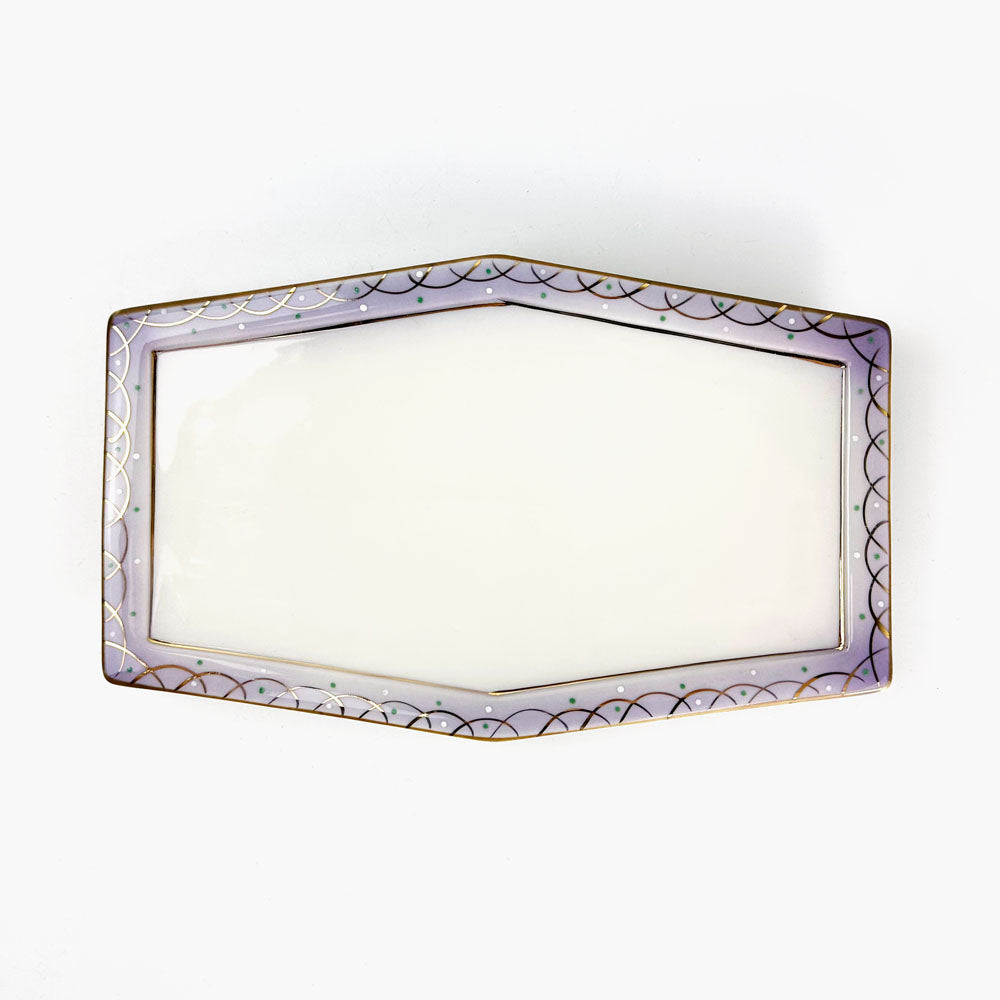 Rec. Plate Kinsai Musahi Purple (9.25" x 5.75") image 0