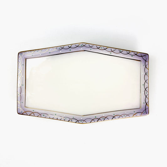 Rec. Plate Kinsai Musahi Purple (9.25" x 5.75") image 0