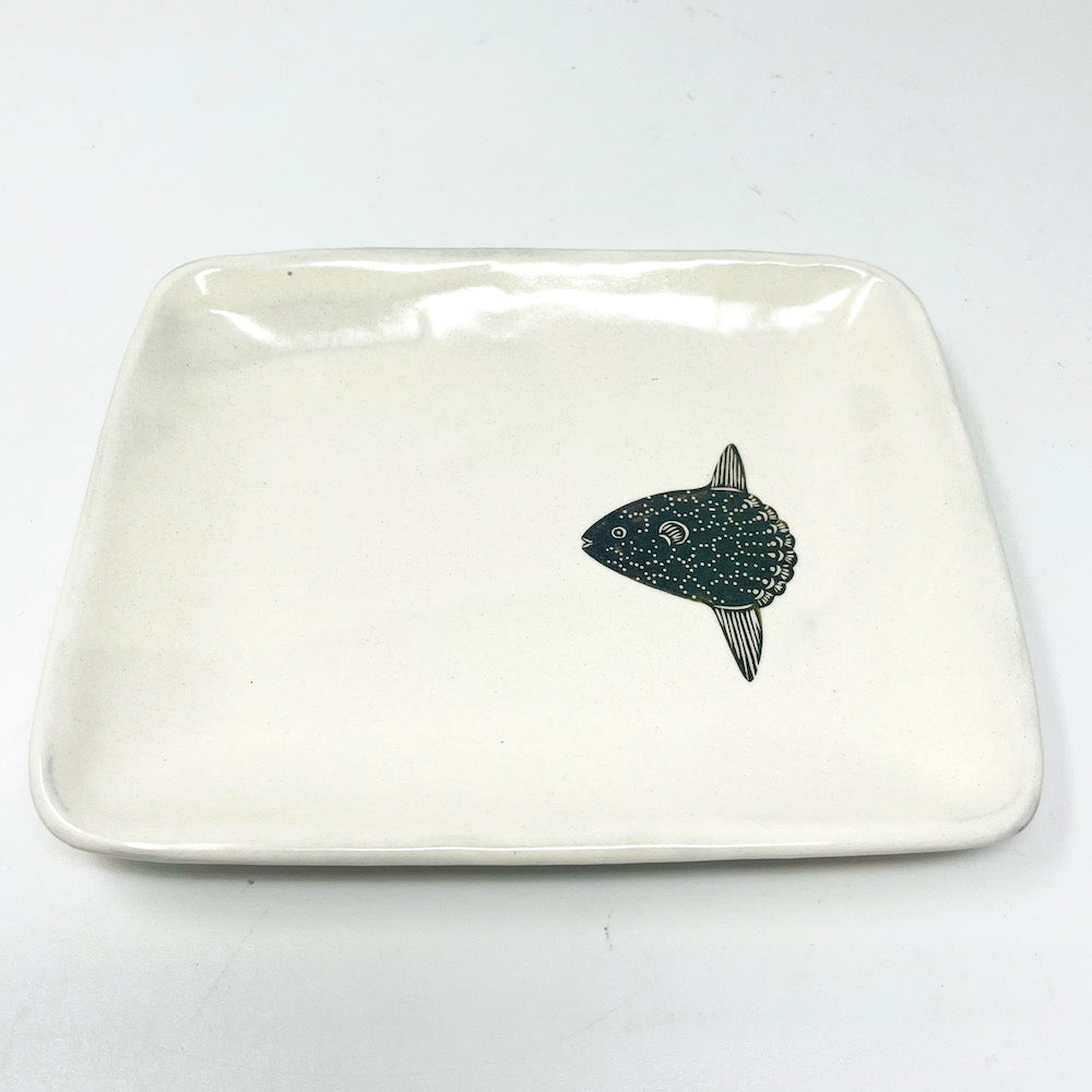 Rec.Plate Ocean Sunfish (6.5"x 5.25") by Takunobu Sawada image 1