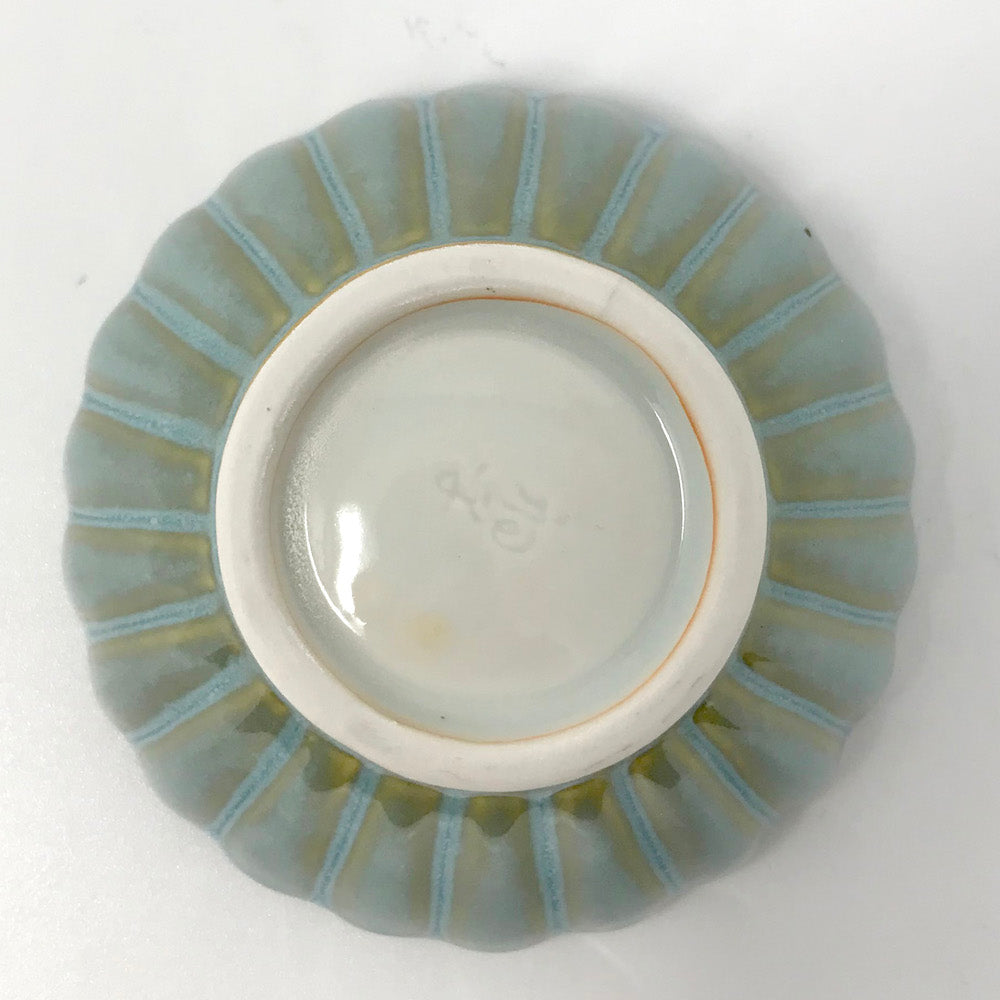 Small Dish Kiku Mizuasagi (3.5"D) image 2