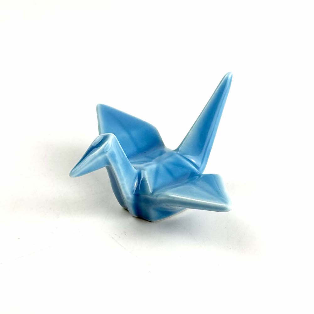 Chopstick Rest - Crane Light Blue image 0