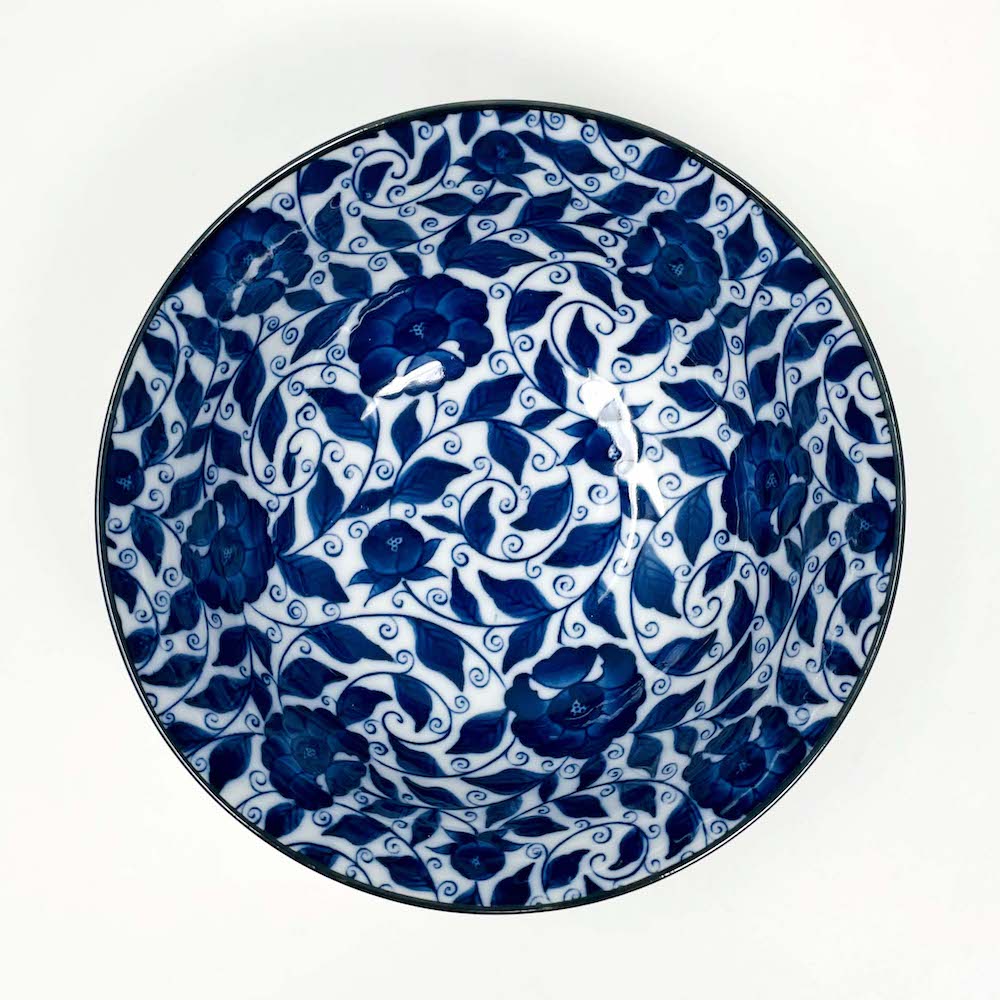 Arita Koimari Botan Tayo Bowl (6"D) image 3