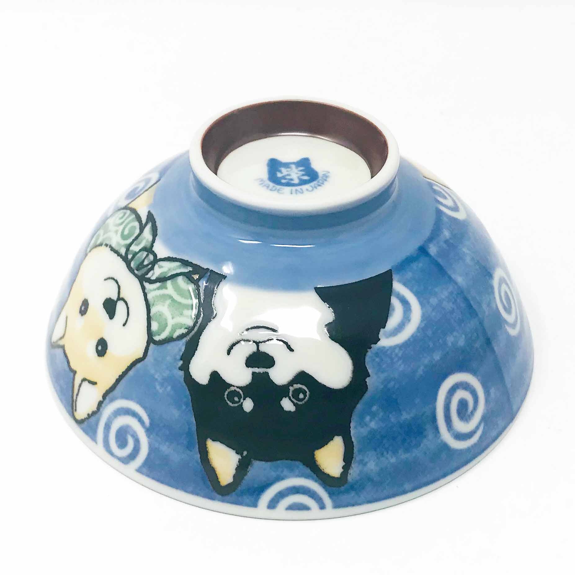 Shiba Blue Rice Bowl Large (5.5") image 4
