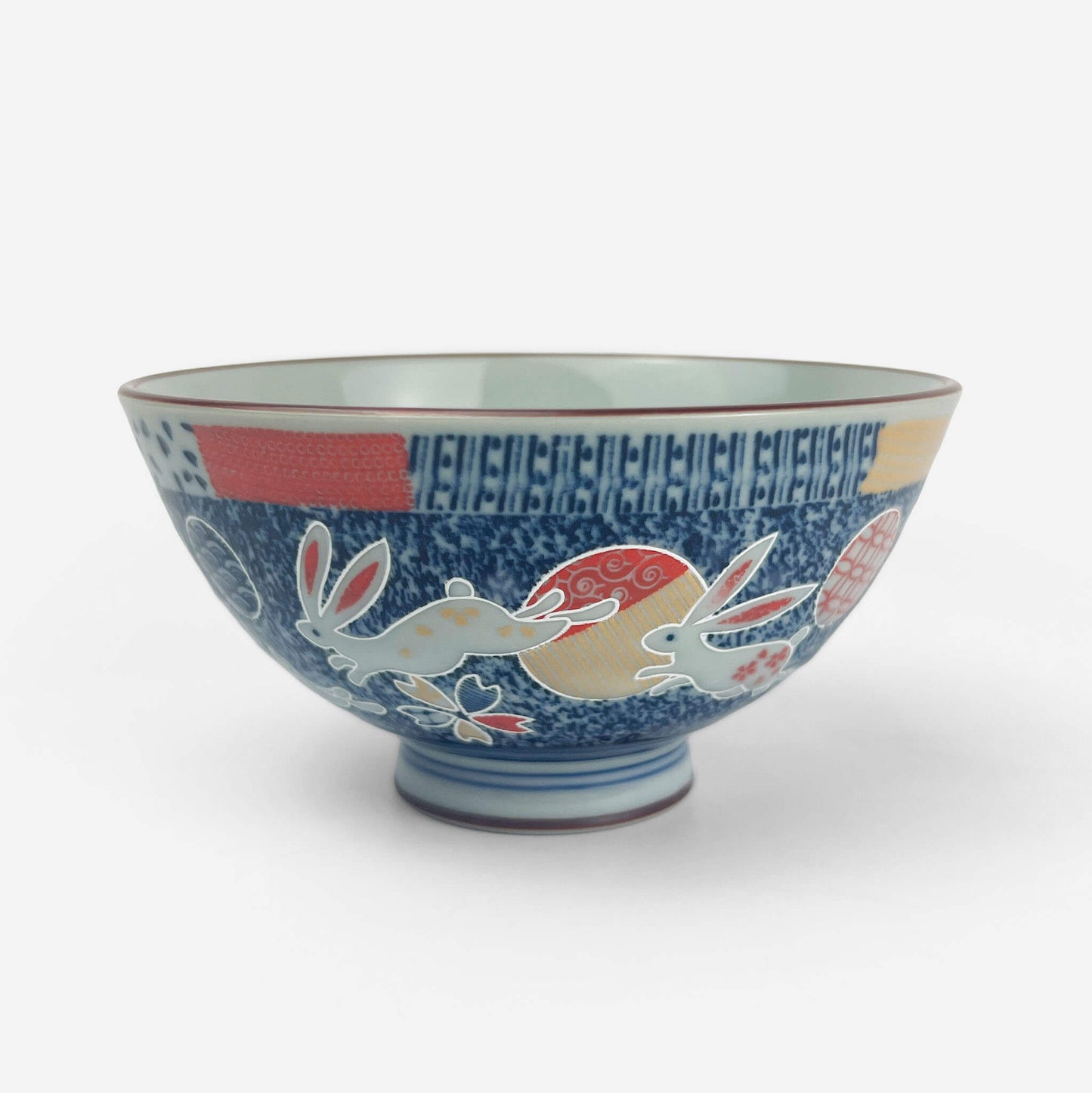 Rice Bowl Rabbit Moon (4.5"D)