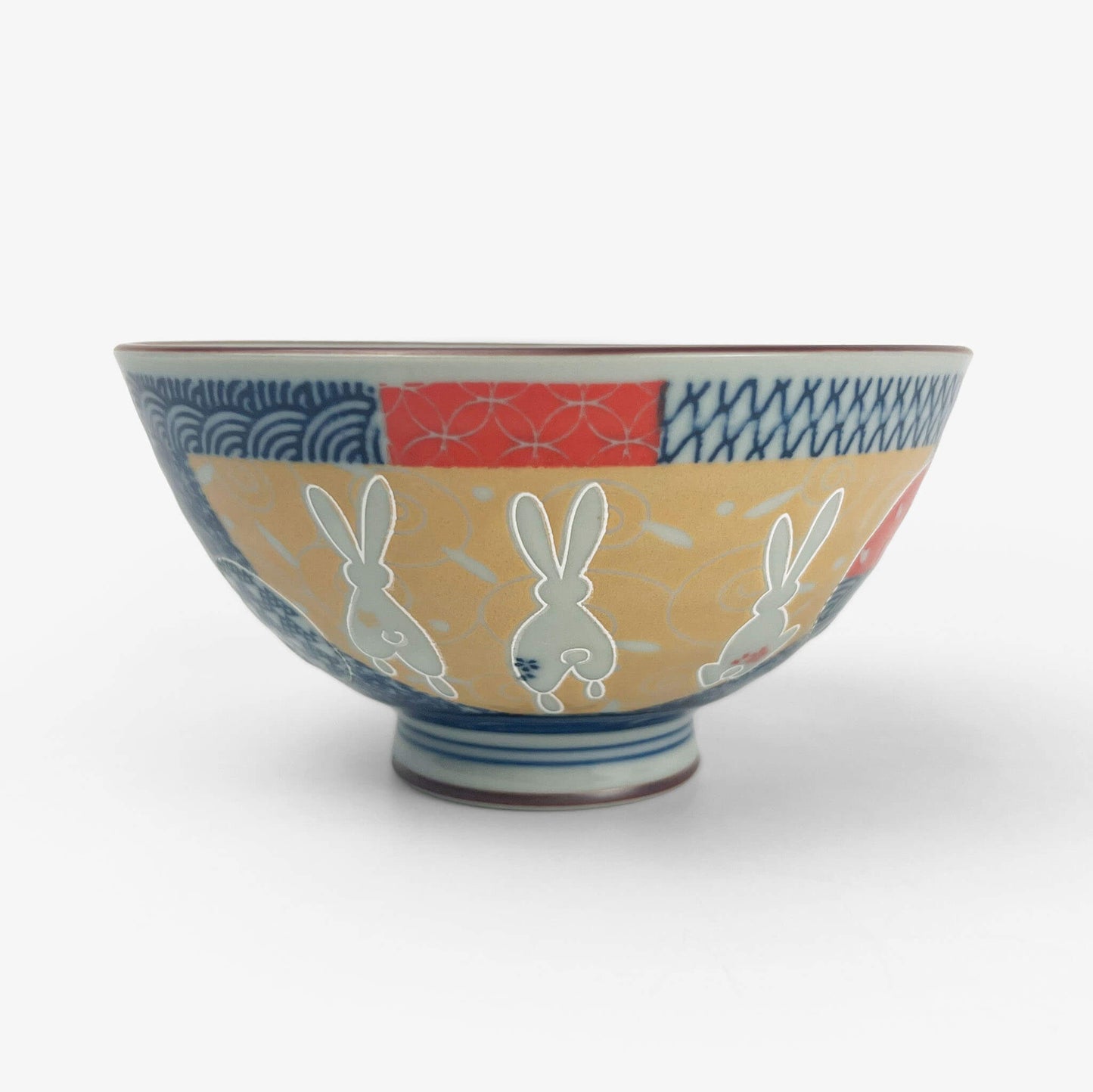 Rice Bowl Rabbit Moon (4.5"D)