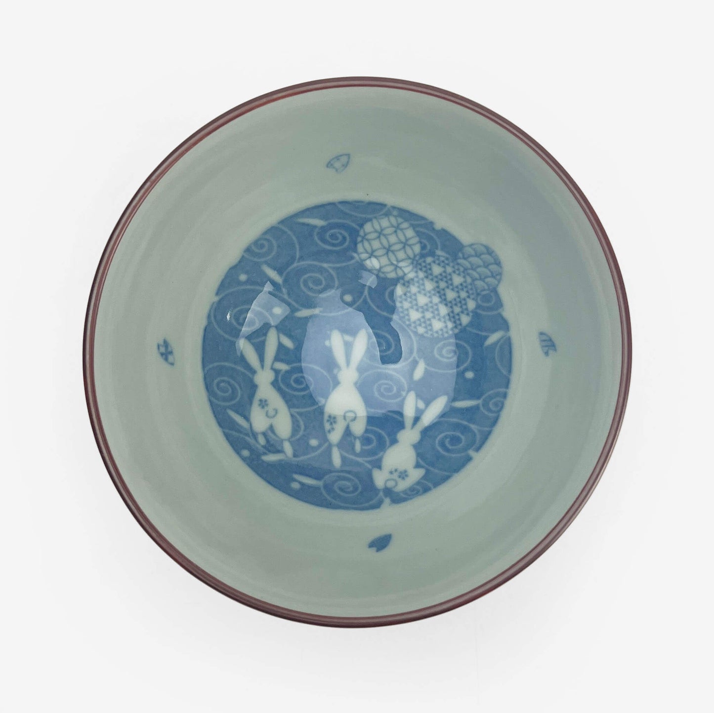 Rice Bowl Rabbit Moon (4.5"D)