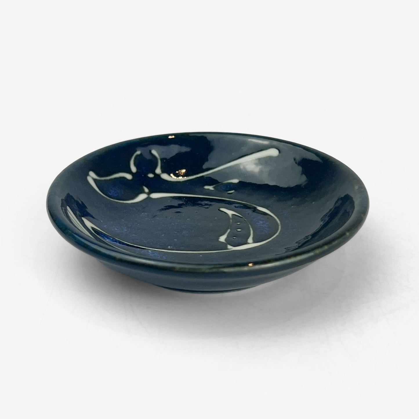 Sauce Dish Whale (3.5"D)