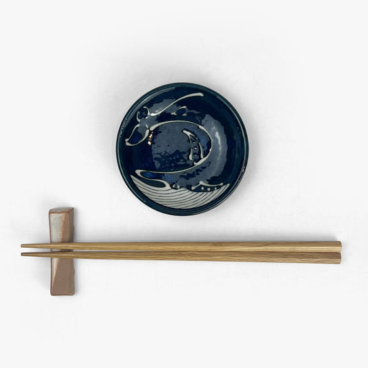 Sauce Dish Whale (3.5"D)