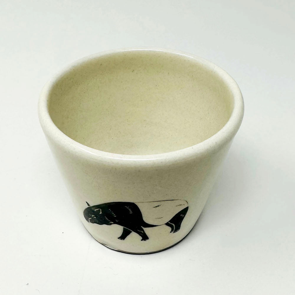 Cup Malayan Tapir (3.25"D x 2.75"H) by Takunobu Sawada image 7