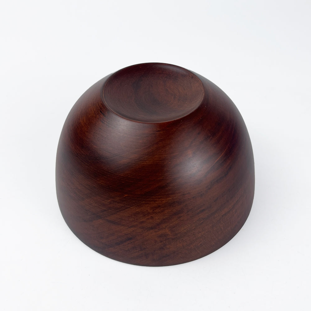 Wooden Soup Bowl Sakura Brown (4.5"D) image 4