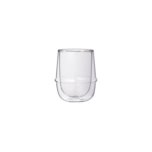 KINTO KRONOS double wall coffee glass cup (8oz)