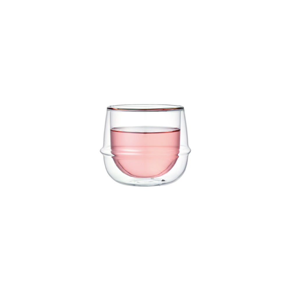 KINTO KRONOSmdouble wall wine glass (8oz)