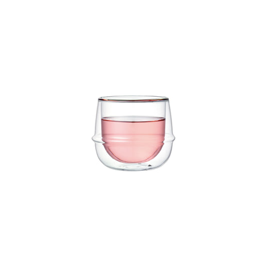 KINTO KRONOSmdouble wall wine glass (8oz)