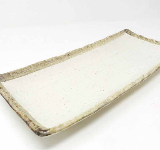 Rec.Plate Shiro Karatsu (11.25"x 5") image 1