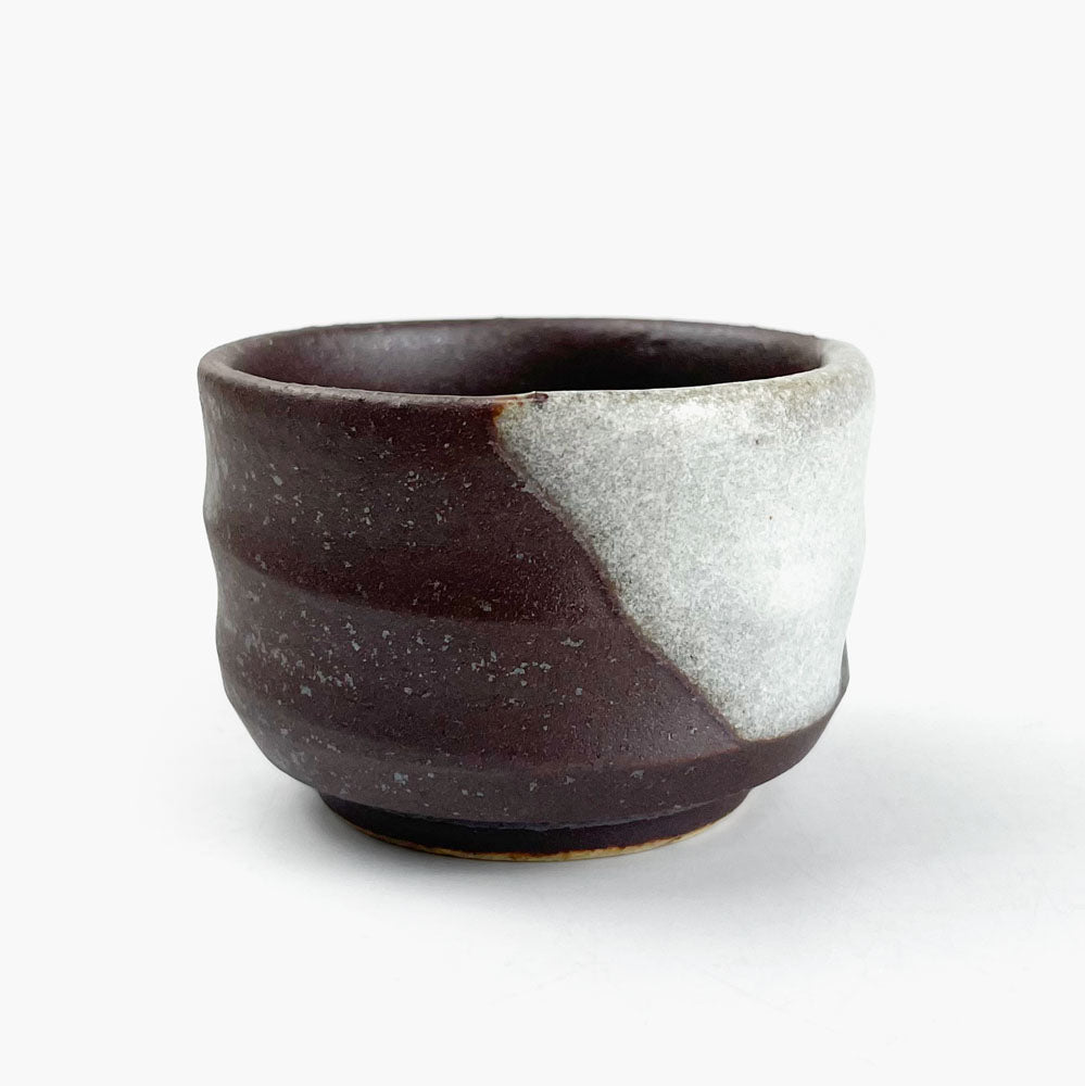 Sake Cup Sabi Shirogake (2.5"D) image 0