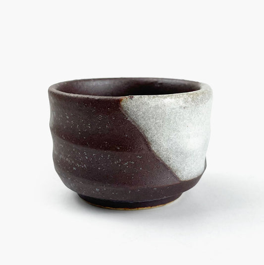 Sake Cup Sabi Shirogake (2.5"D) image 0