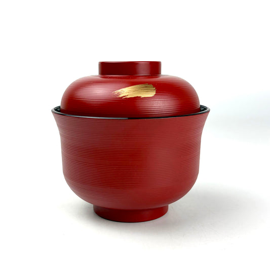 Plastic Cov. Soup Bowl Red (9oz)