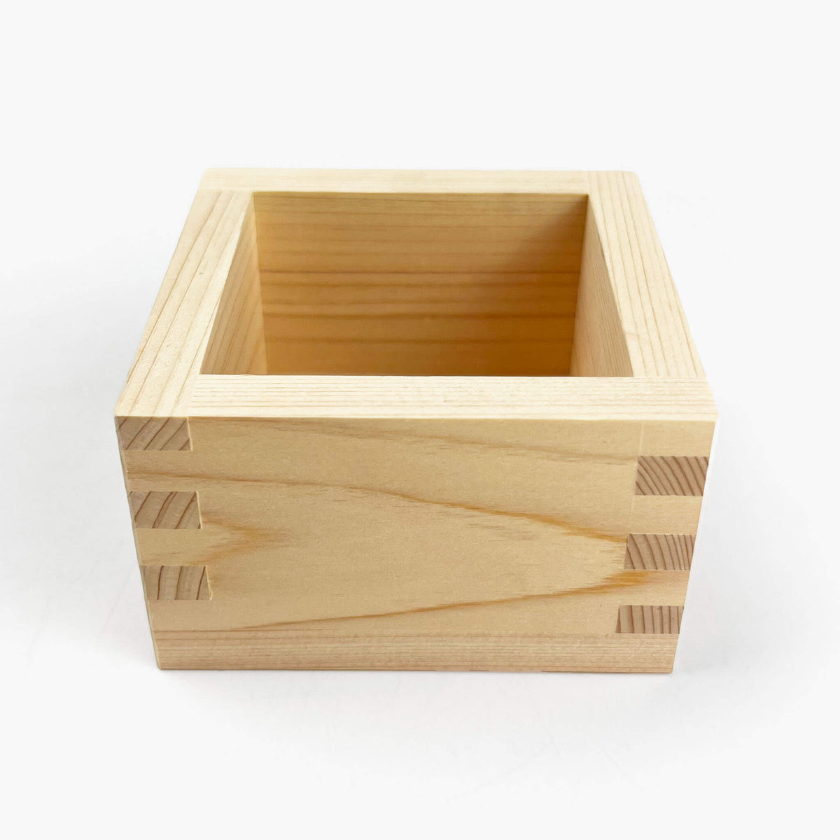Wooden Sake Masu Wave 6 oz