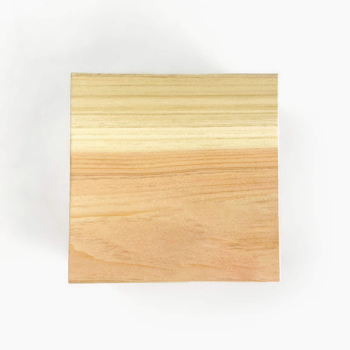 Wooden Sake Masu Wave 6 oz