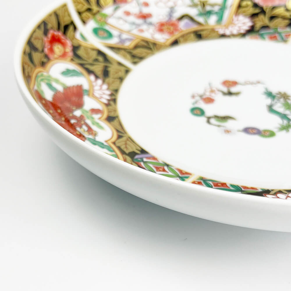 Arita Koimari Gold Moribachi Plate (9.75"D) image 6