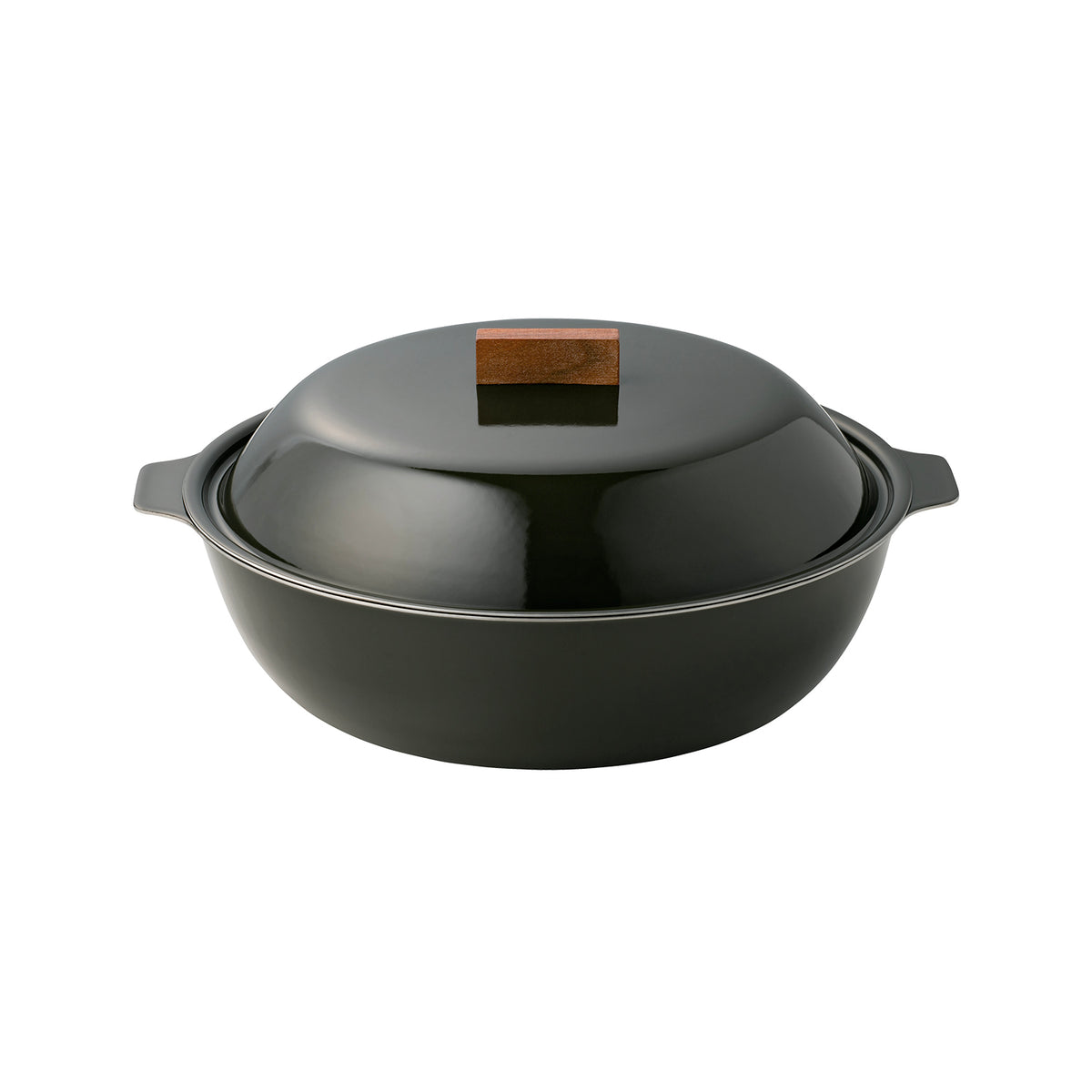 Kinto KAKOMI IH Enamel Pot - Charcoal  (68oz/2L)