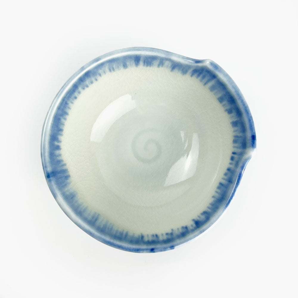 Tonsui Dish Blue and White (4.25"D) image 4