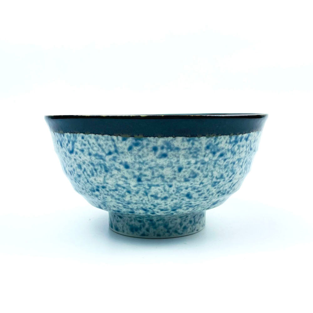Navy Blue Seigaiha Bowl (6.75"D) image 4