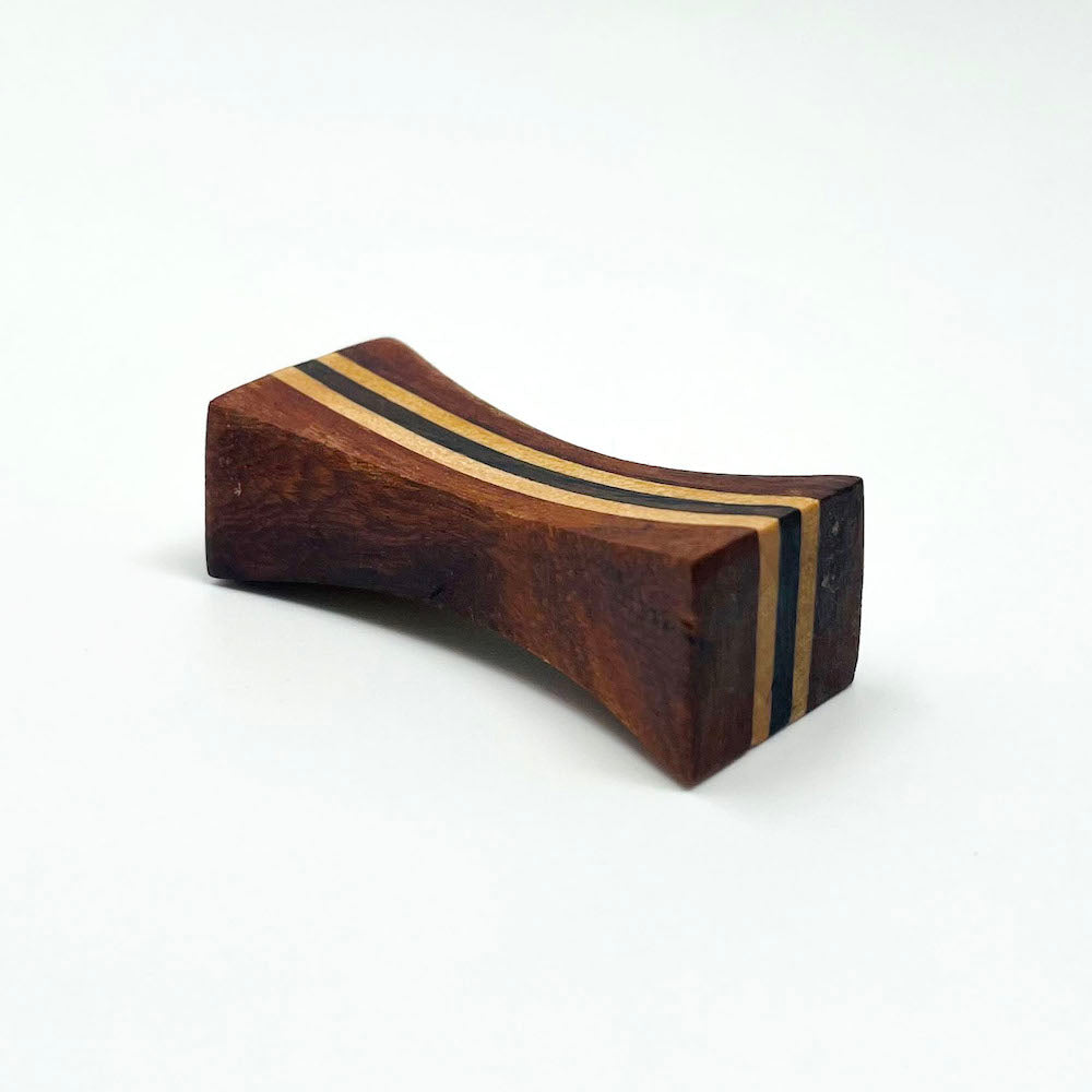 Wooden Chopstick Rest Tsuzumi  (1.5"x0.75") image 0