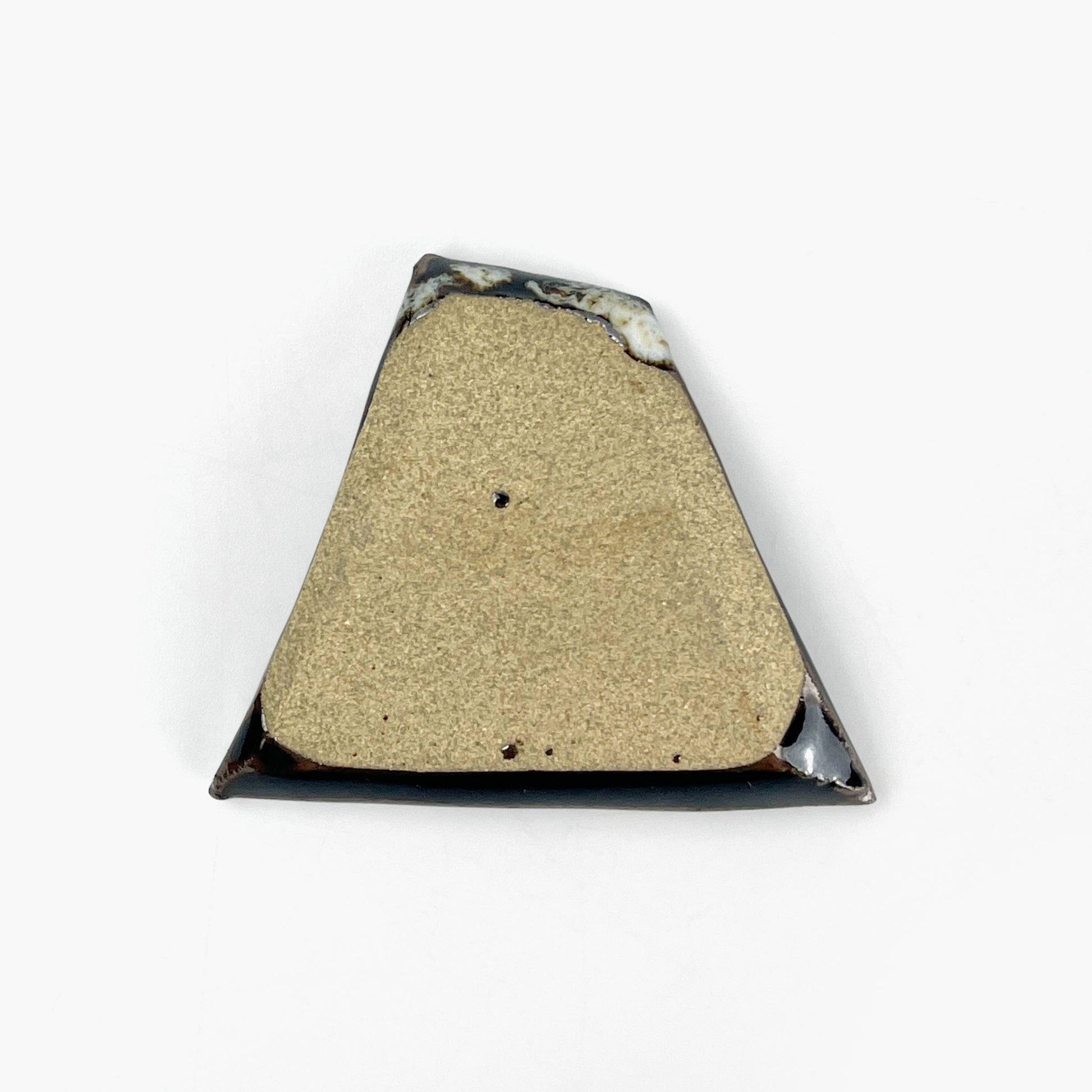 Chopstick Rest Fuji Brown (2.25" x 1.75") by Keishugama image 4