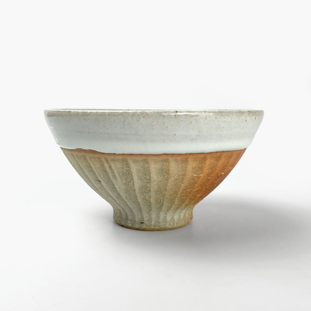 Tetote Small Bowl White (4.5"D) by Keishuugama image 5