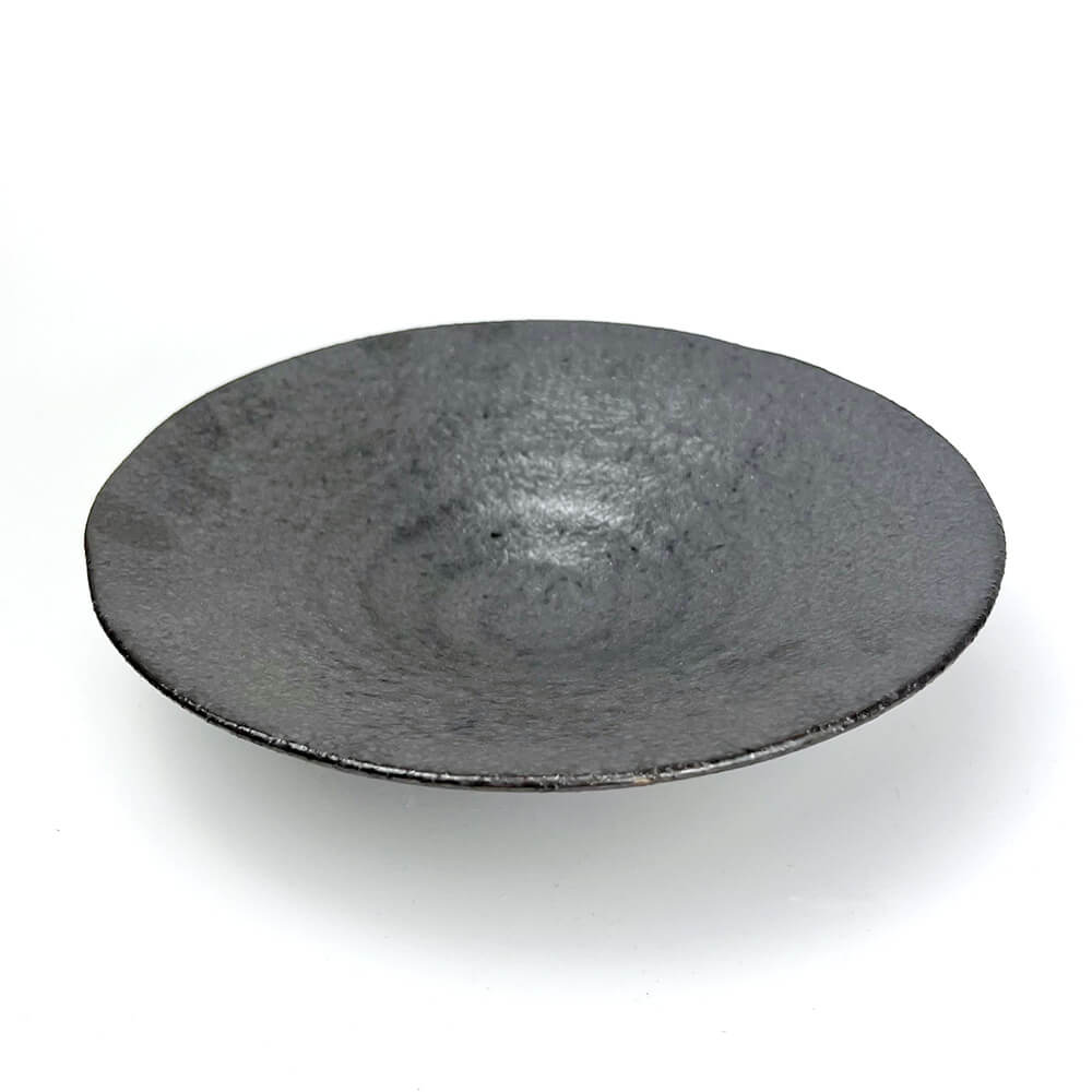 Ibushi Black Shallow Bowl (7.5"D) image 1