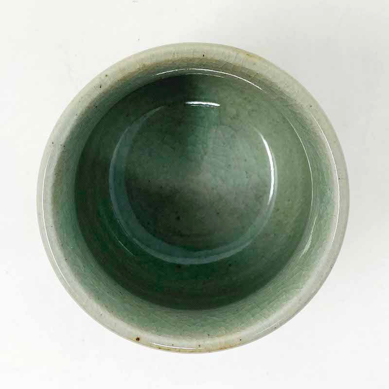 Mushiwan w/Wooden Cover Green (3"x 2.5"H) image 3