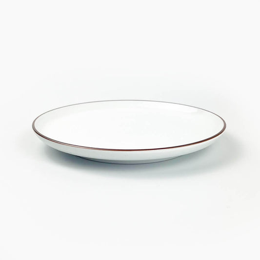 Arita Hakusan Hakuji Sendan Plate (6.25"D) image 1