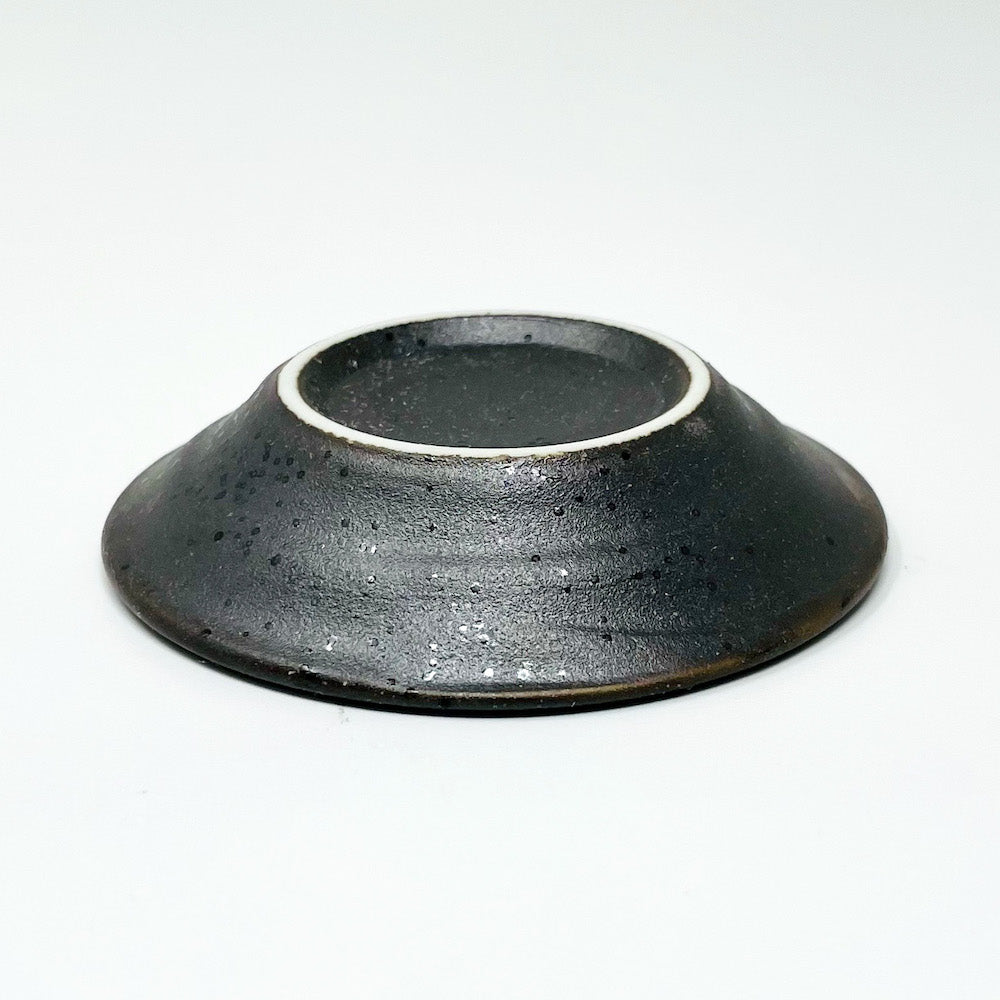 Small Dish Kushime Tenmoku (3"D) image 4