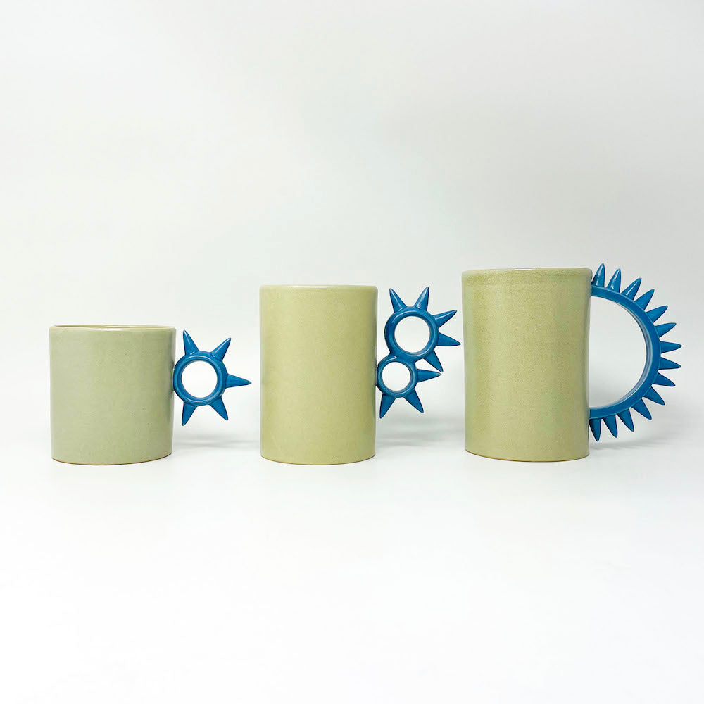 Mug Green Medium (12.5oz) by Takunobu Sawada image 6