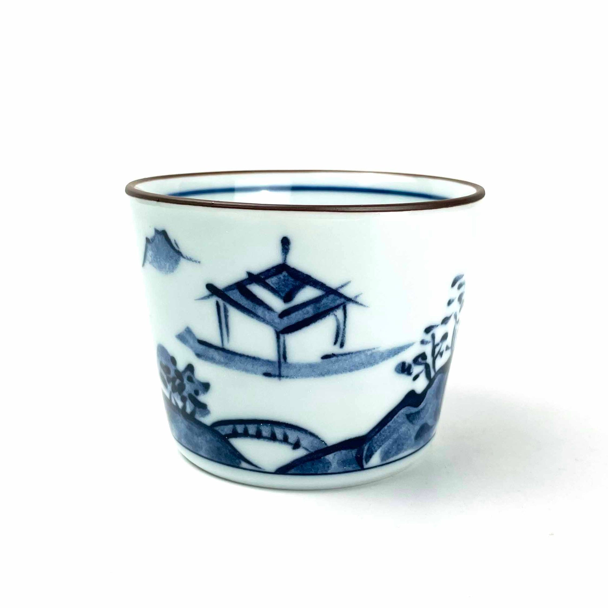 Soba choko Cup Sansui (5oz) image 0