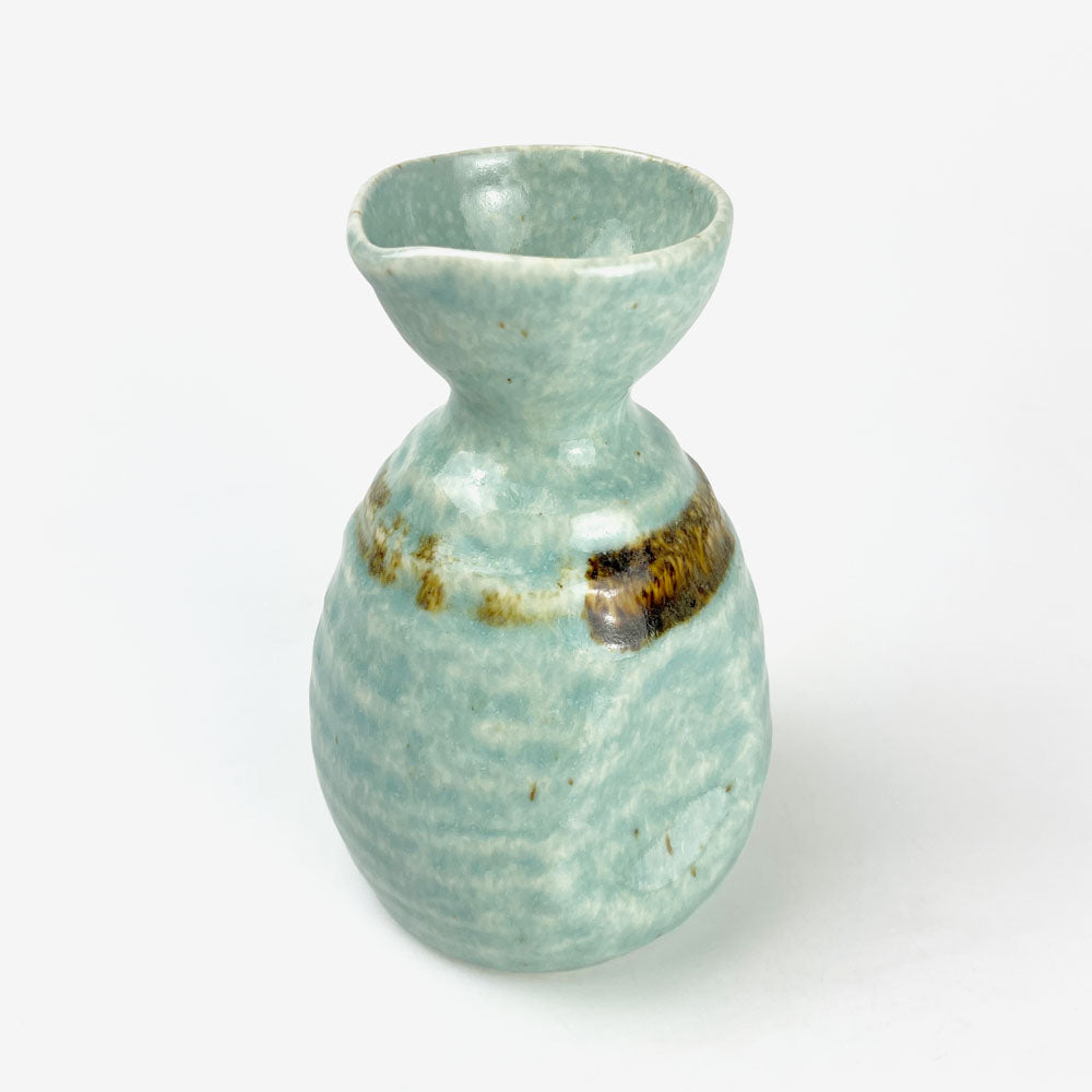 Sake Bottle Sky Blue Medium (10 fl.oz) image 0