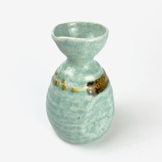 Sake Bottle Sky Blue Medium (10 fl.oz) image 0